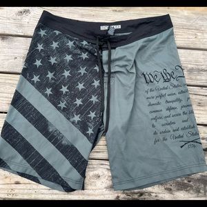 Howitzer by Affliction We The People board shorts
